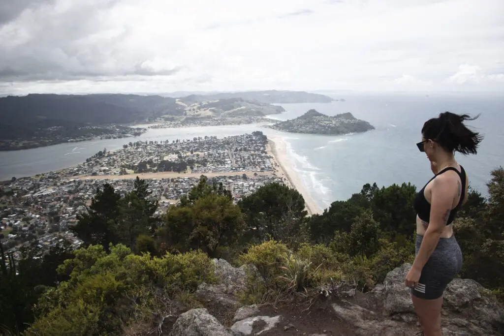 View across Pauanui after the Mt Pauanui walk